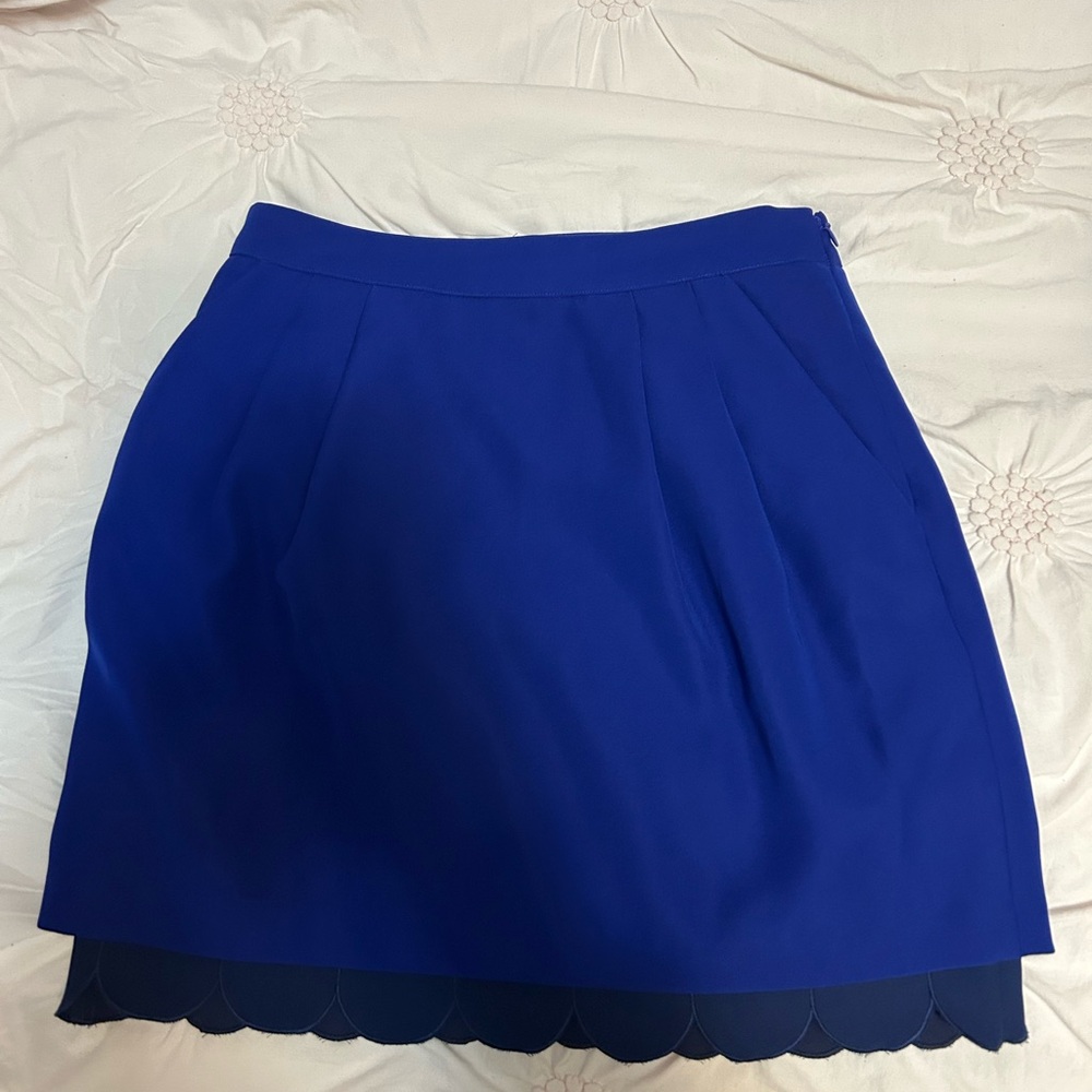 Elegant Blue Women's Skirt